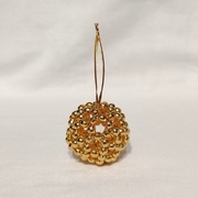 I144 Bombka z koralików ozdoba świąteczna Handmade Rękodzieło