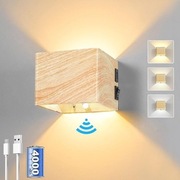 Lampa Ścienna z Czujnikiem Ruchu i Akumulatorem