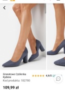 Czółenka damskie 39