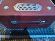 Obudowa do gramofonu Bambino-2 czerwona z głośnikiem