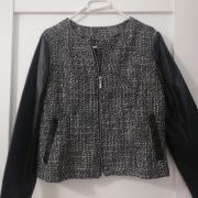 Marynarka kurtka ramoneska H&M rozm 40 skóra 