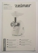 MASZYNKA DO MIĘSA ZELMER - INSTRUKCJA OBSŁUGI