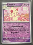 Karta pokemon Stellar Crown Reverse Holo 065/142 Alcremie