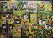 !!! MOTYLE OWADY - KOMPLET 11 ARKUSZY 22 SERIE CZYSTE** !!! 