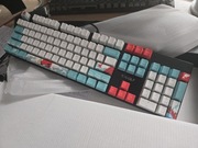 klawiatura mechaniczna T-WOLF USB, pełna, motyw fal