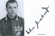 Klaus URBANCZYK oryginalny autograf IO 1964