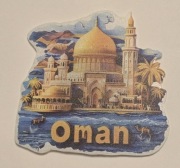 Magnes na lodówkę akrylowy OMAN (44) 