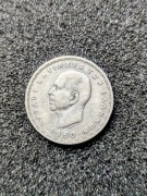 Srebrna moneta 20 Drahm Król Paweł 1960. Czytaj opis