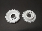 Okapnik na wosk ochraniacz na świecę gromnicę