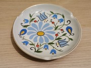 Lubiana PRL ceramiczna popielniczka talerzyk do biżuterii kaszubskie wzory 
