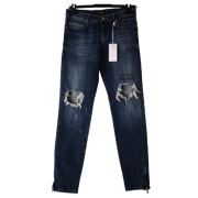 Jeansy GUESS Marilyn 3-Zip Skinny Niskie W26 S Nowe