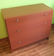 Komoda Ikea 3 szuflady kolor brąz