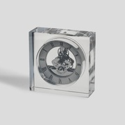 Nowy piękny zegar ze szkła kryształowego RICHOS