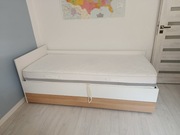 Sprzedam kanapę/łóżko jednoosobowe białe VOX 4You, 90x200, stan idealny