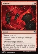 MTG Magic the Gathering - Abrade FOIL