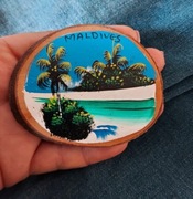 Magnes na lodówkę Malediwy 