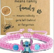 HIT pleciona bransoletka STITCH disney przyjaźń 
