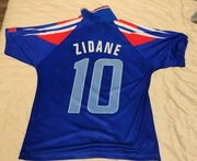 Zinédine zidane koszulka z reprezentacji Francji