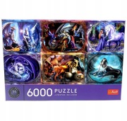 Trefl Premium 91992 Fantasy Anne Stokes Puzzle 6000el. 1972x922cm + poster