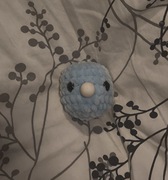 gniotek na szydełku pluszak maskotka amigurumi rękodzieło  