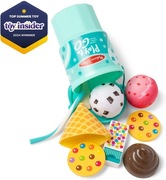 Lodziarnia w kubeczku Melissa and Doug Zestaw do robienia lodów Nowa