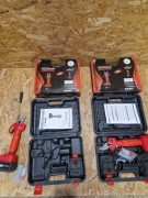 SEKATOR AKUMULATOROWY ELEKTRYCZNY NOŻYCE OGRODOWY MOCNE 48V