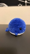 Maskotka Pluszak wieloryb Amigurumi Handmade