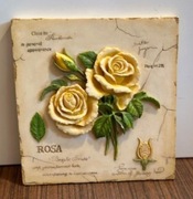 Śliczny obrazek z alabastru 