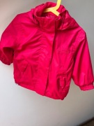 Kurtka wiatrówka na wiosnę lato jesień lekka czerwona 92-98 wiosna jesień