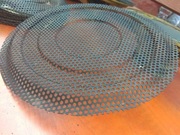 Mosiężna maskownica osłona na głośnik GDN GD 20, komplet  4 sztuki