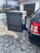 Bagażnik na hak - transport walizek, etc.