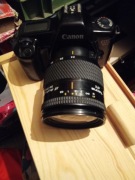 Aparat Canon EOS 100 plis obiektyw Tokina ATX 24-200