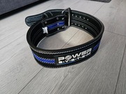 POWER-SYSTEM pas treningowy powerlifting do trójboju niebieski L