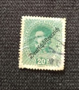 znaczek Austria 1918 cesarz karol I