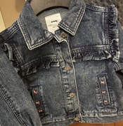 Kurtka jeansowa ręcznie malowana 