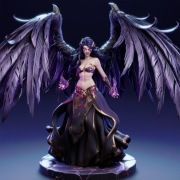 Figurka druk 3D żywica 12K " Morgana " - 1:9 , 1:12 , 1:16 