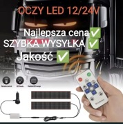 Zestaw Duże Diabelski Oczy led 60x17cm 12/24v traktor tir bus kombajn
