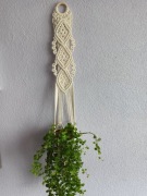 Kwietnik makrama dekoracja boho