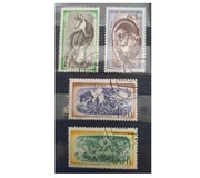 Fauna flora zwierzęta  ssaki kwiaty Czechosłowacja