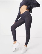 Femme Luxe – r38 Granatowy zestaw z krótkim topem