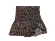 Zara spódniczka wzór+top marszczony House.158/164