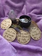 Zestaw podkładek pod kubki 4szt