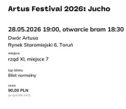 Bilety JUCHO, Artus Festival 2026