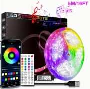 TAŚMA LED RGB 5050 STEROWANA PILOTEM 5M