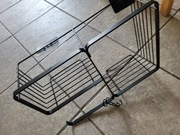 Półka metalowa czarna powieś gdzie chcesz haki 