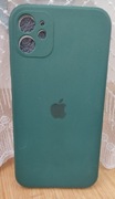 iPhone 11 case etui Apple silicone zielony oryginał