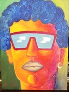 A. Maj. OBRAZ OLEJNY Złotousty 40x30cm BCM