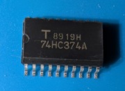 Układ scalony 74HC374A Rejestr Typu D 8-bitowy | Zestaw 8 sztuk