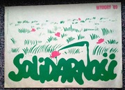 Plakat Solidarność Wybory 89 30 x 42 cm Komitet Obywatelski