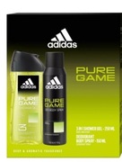 ADIDAS MEN Zestaw deo 150ml + żel 250ml Pure Game